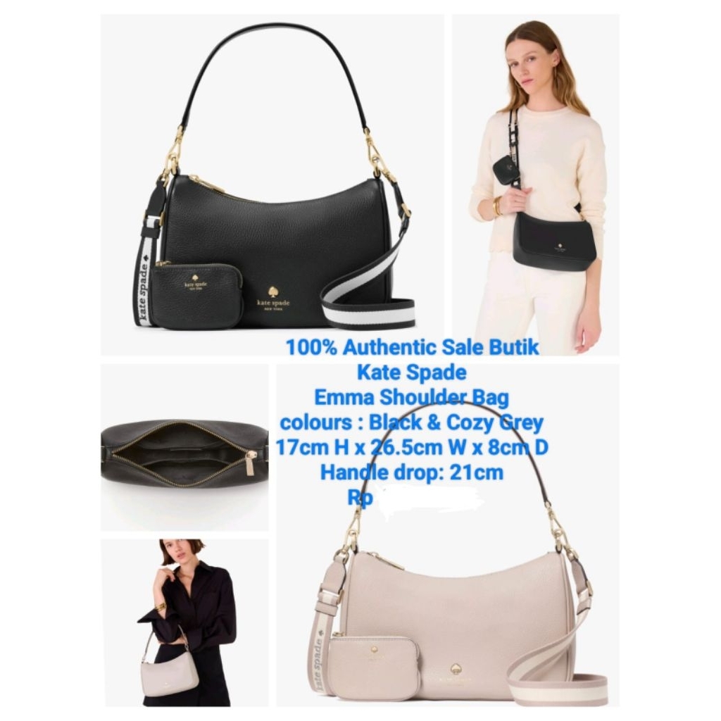 KATESPADE EMMA SHOULDER BAG ORIGINAL KS BUTIK AUTHENTIC