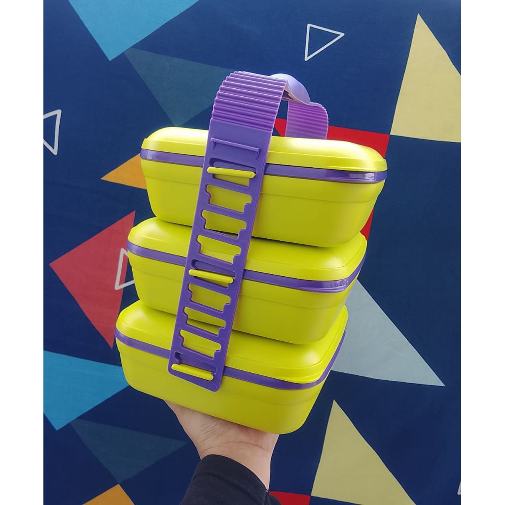 Rantang Tupperware Susun 3 New