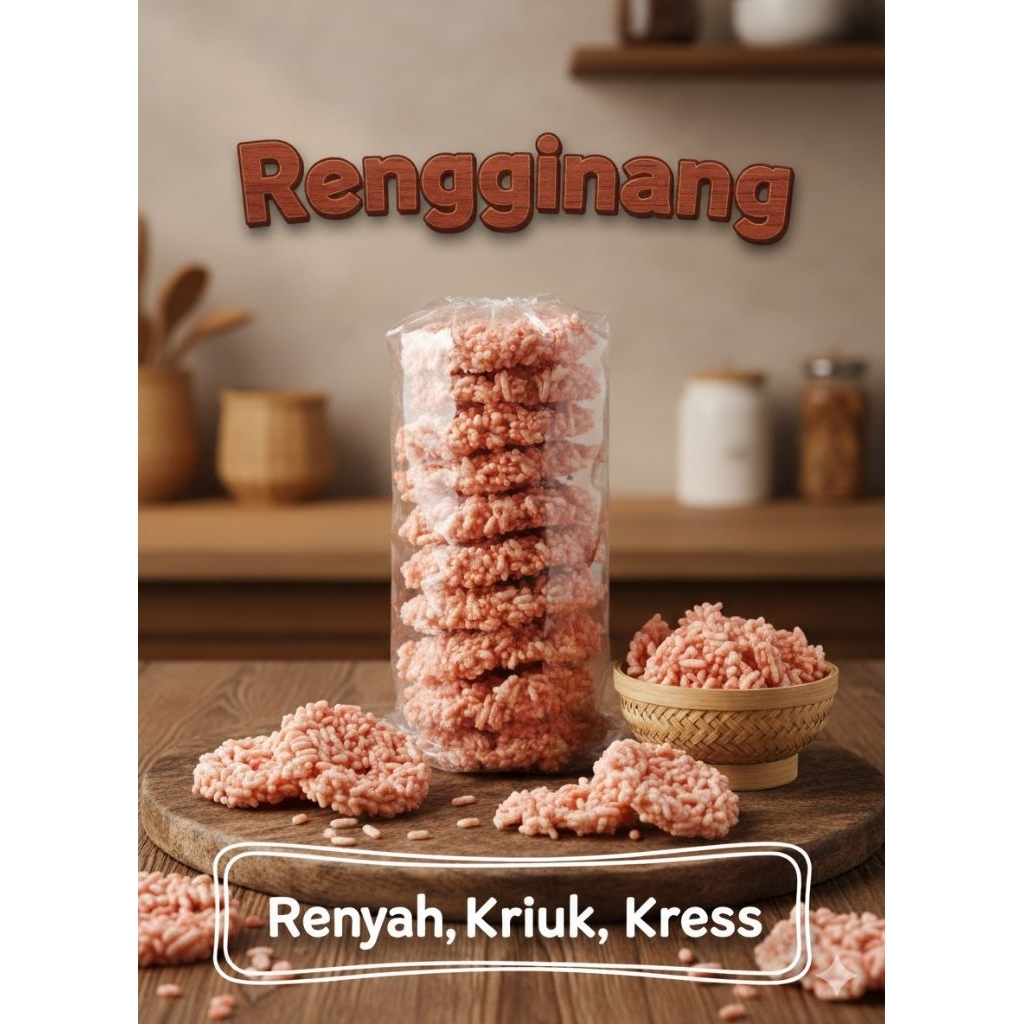 Rengginang terasi/Ranginang Matang ( Isi 10 Pcs )
