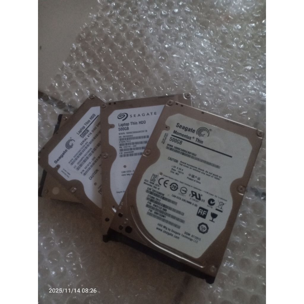 Hardisk / Hdd/ Harddisk Seagate 500gb internal Laptop / Ps3/ Ps4