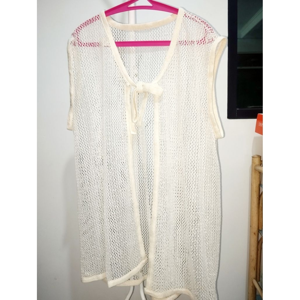 PL Vest Rajut Putih