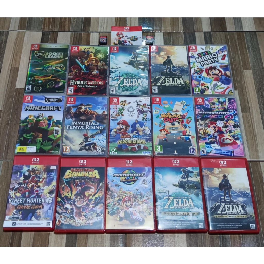 Catridge Game Nintendo Switch dan Nintendo Switch 2