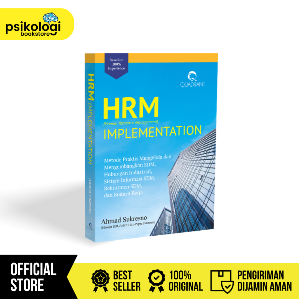 Buku HRM Implementation : Metode Praktis Mengelola dan Mengembangkan SDM - Psikologi Bookstore