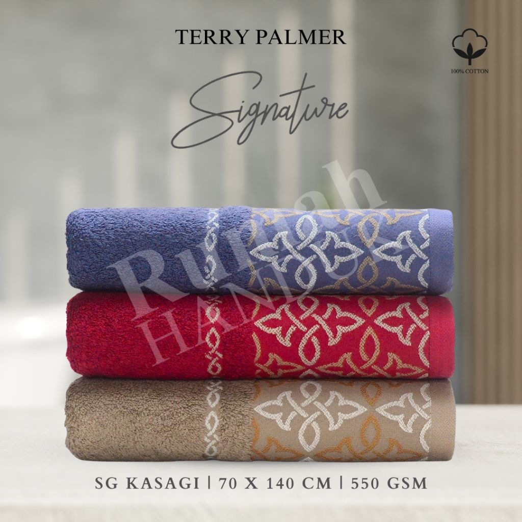 Handuk Mandi Signature Kasagi by Terry Palmer 70 x 140