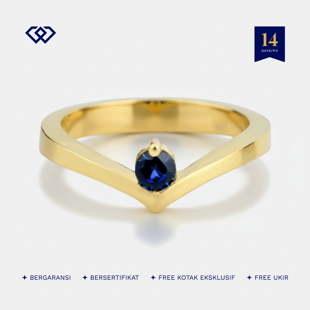 Winata Jewelry Cincin Cewek Perak Silver