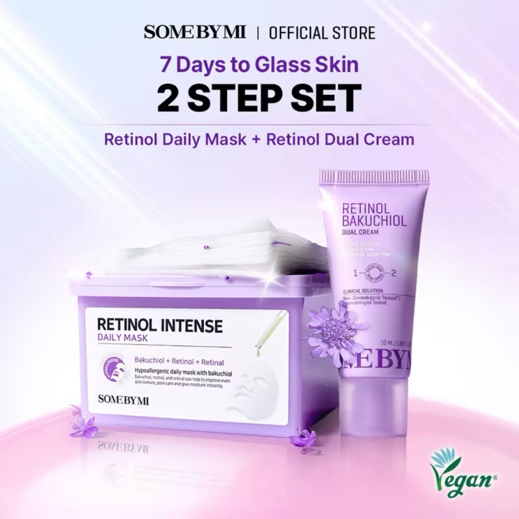 SOME BY MI RETINOL DAILY MASK + CREAM 2 STEP SET