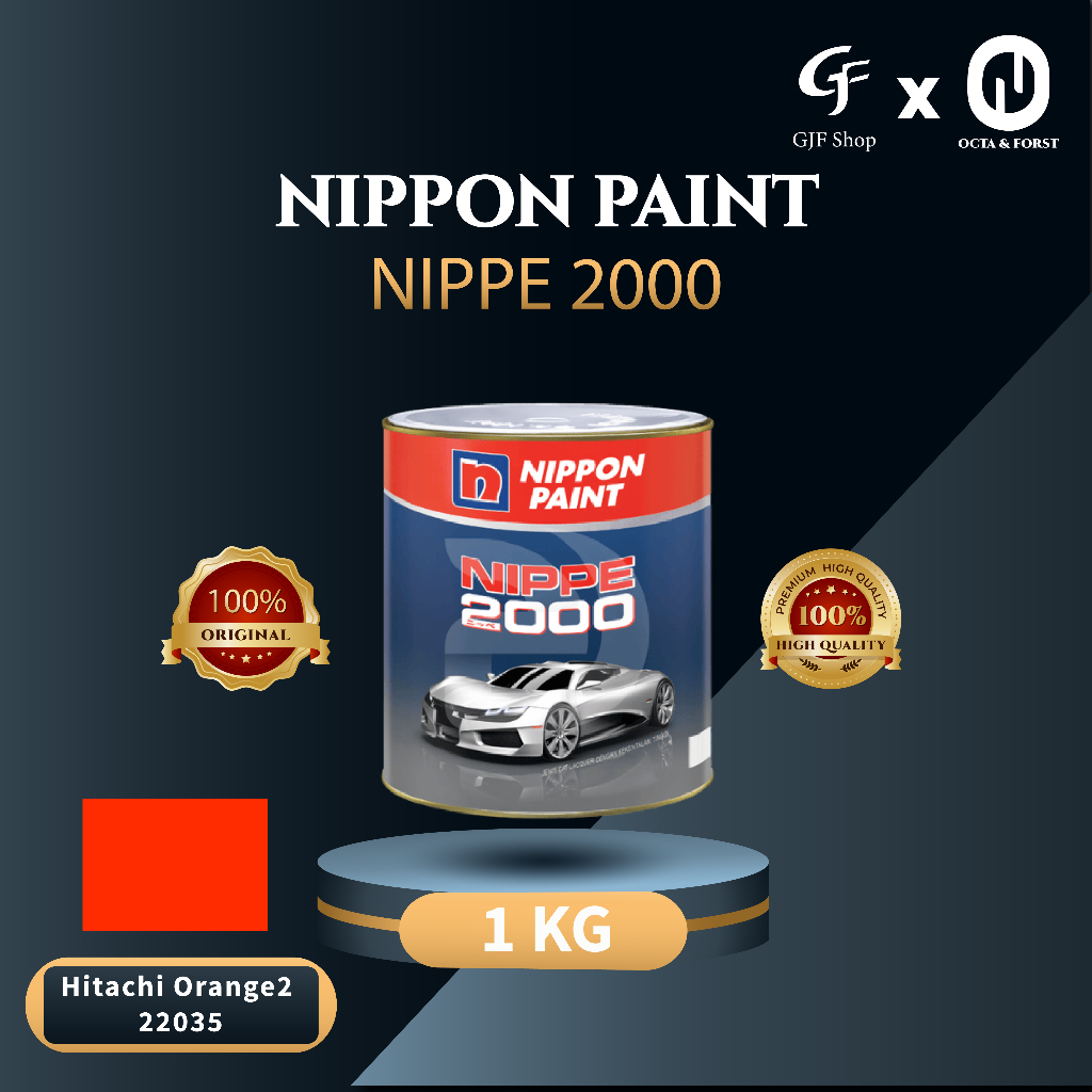 Cat Duco NC Nippe 2000 Hitachi Orange2 22035  1 Liter