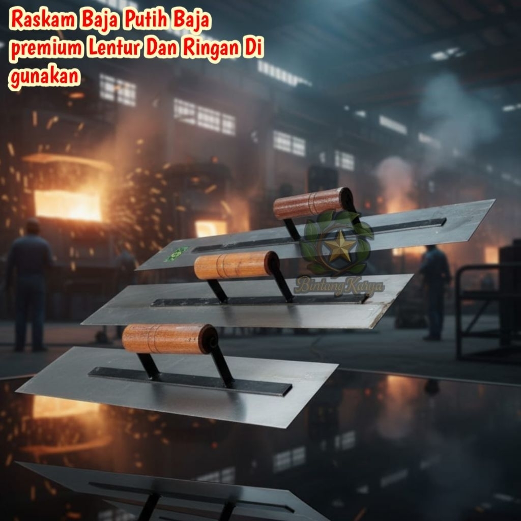 Roskam Tembok Perata Semen Acian Galur 60Cm Roskam Baja Putih