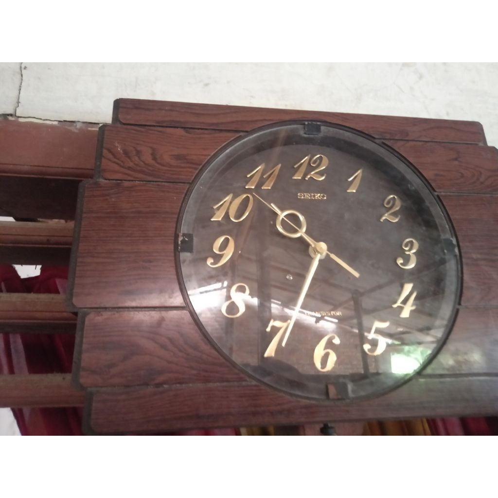 jam dinding seiko transistor