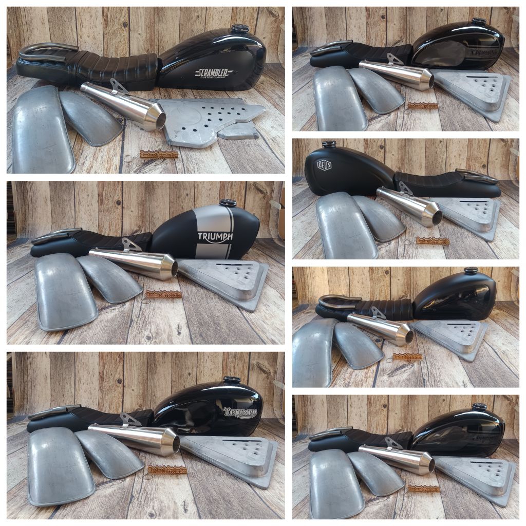 Paket Japstyle Tangki Motor Custom Japstyle Triumph bober bratcafe scrambler brastyle tiger scorpio 