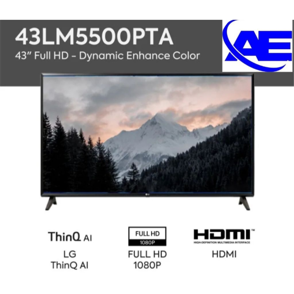 TV LG 43INCHI DIGITAL 43LM5500 BERGARANSI RESMI 2THN