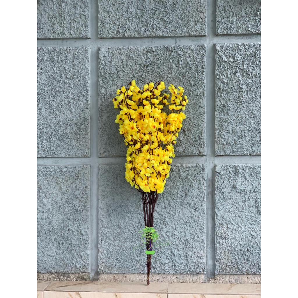 Bunga Sakura Artificial per 1 Lusin ( 12pcs ) / Bunga Sakura Hias / Sakura Dekorasi / Bunga Hiasan R