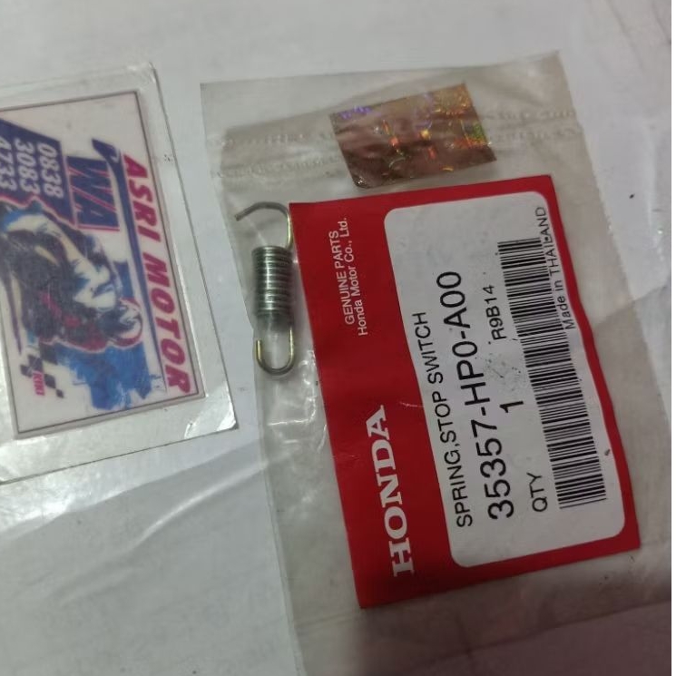 Spring stop switch rem 35357-HPO-A00 original AHM