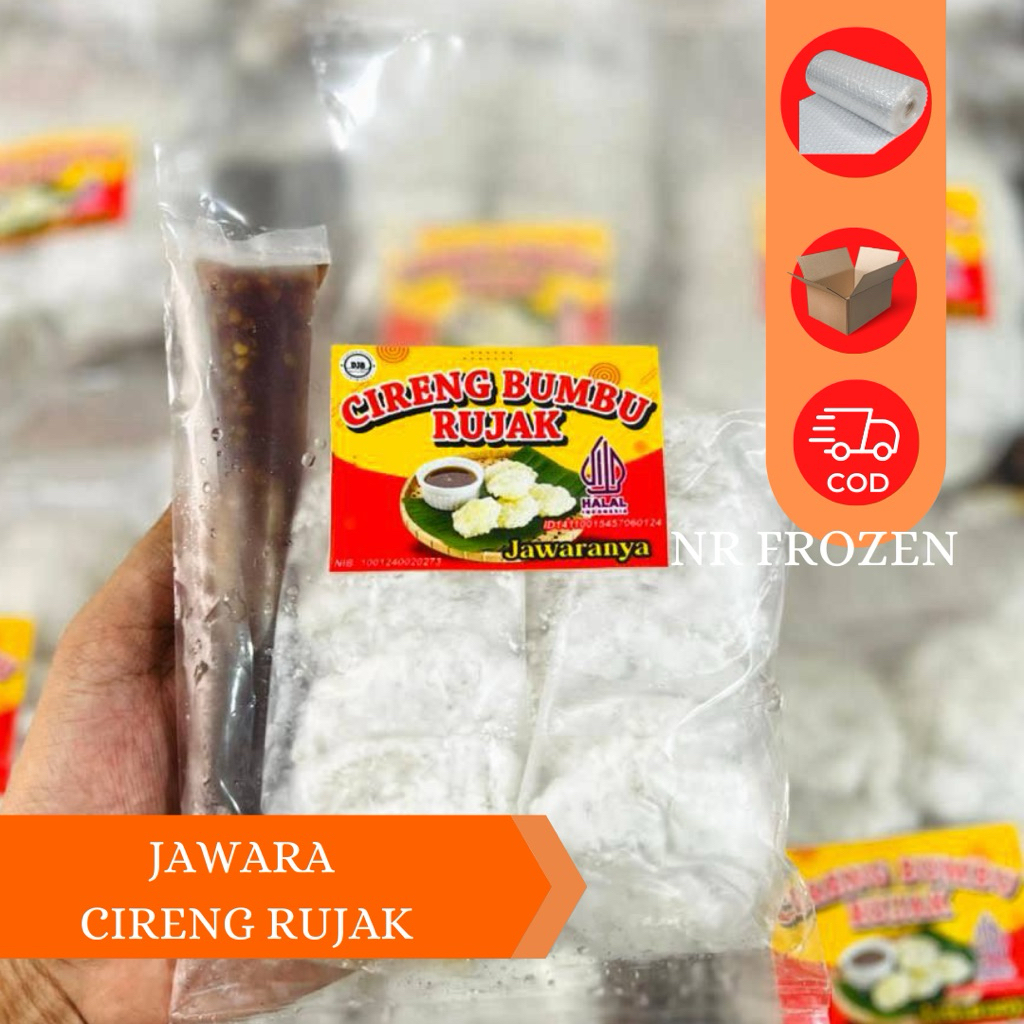 JAWARA CIRENG BUMBU RUJAK ISI 10PC