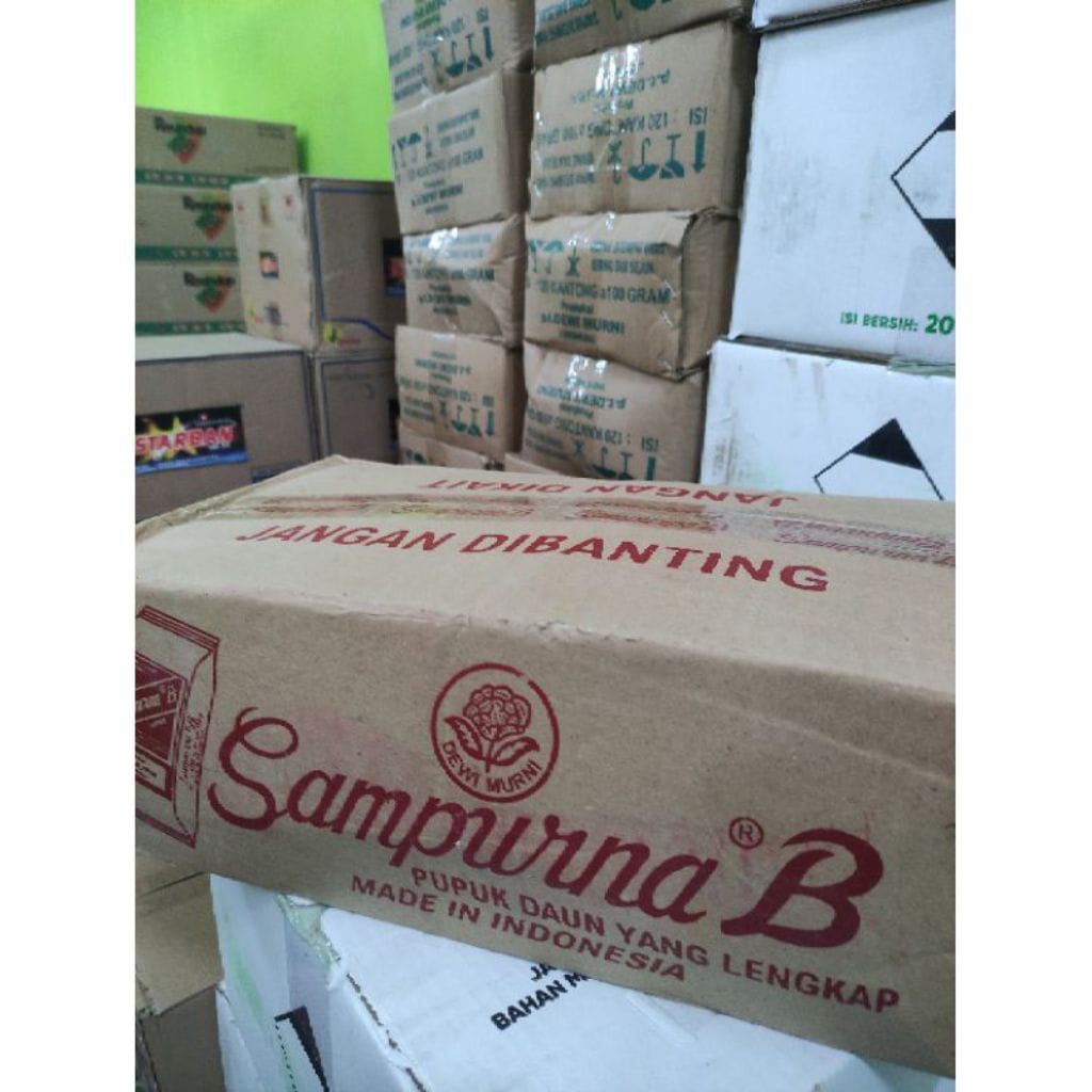 PUPUK SAMPURNA B KEMASAN 100 GRAM [1 DUS ISI 120 PCS]