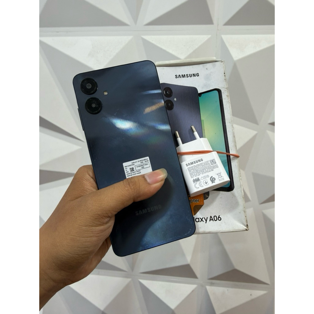samsung A06 biru 4/64 sein