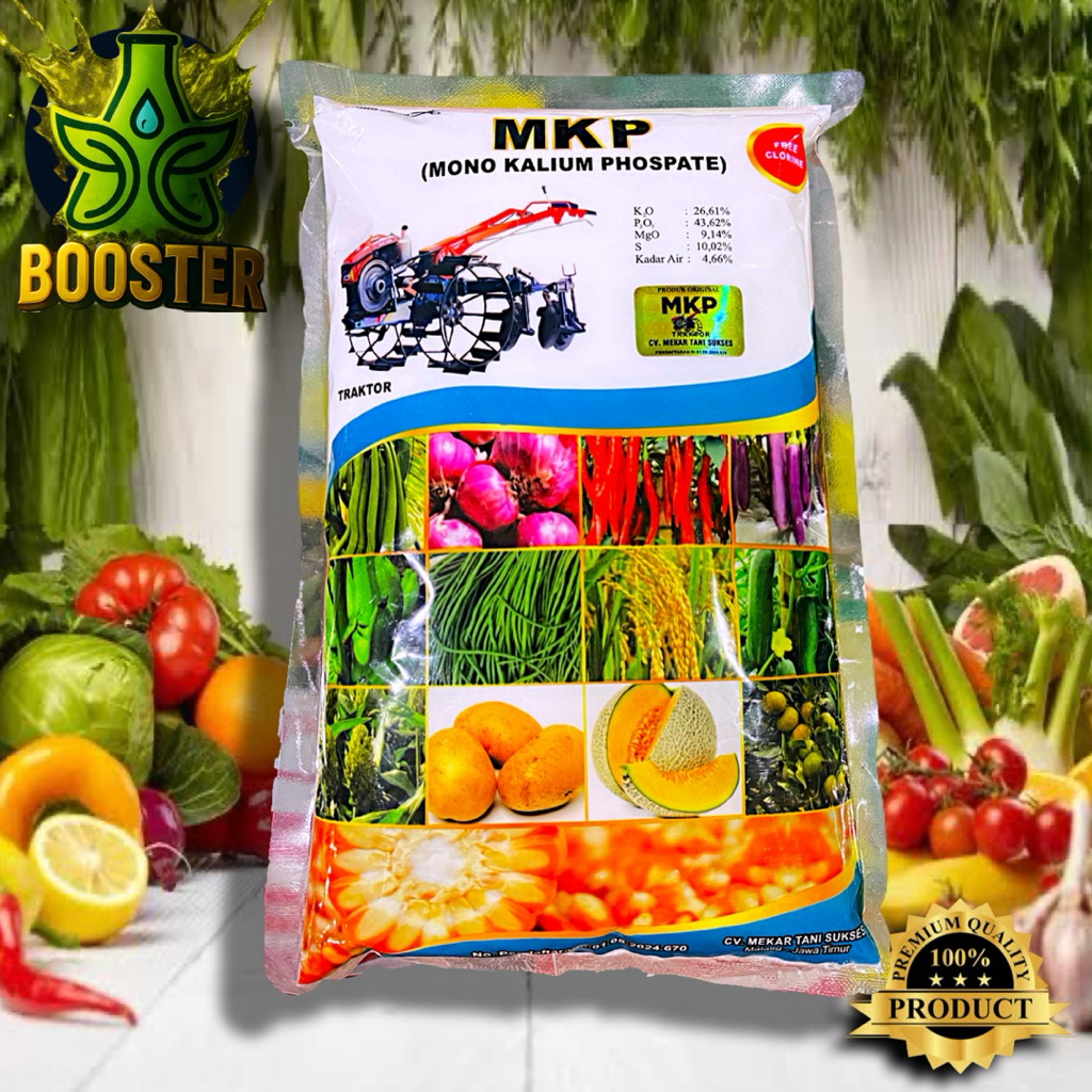 MKP Traktor 1Kg Perangsang Bunga dan Buah Penyempurna MKP lama
