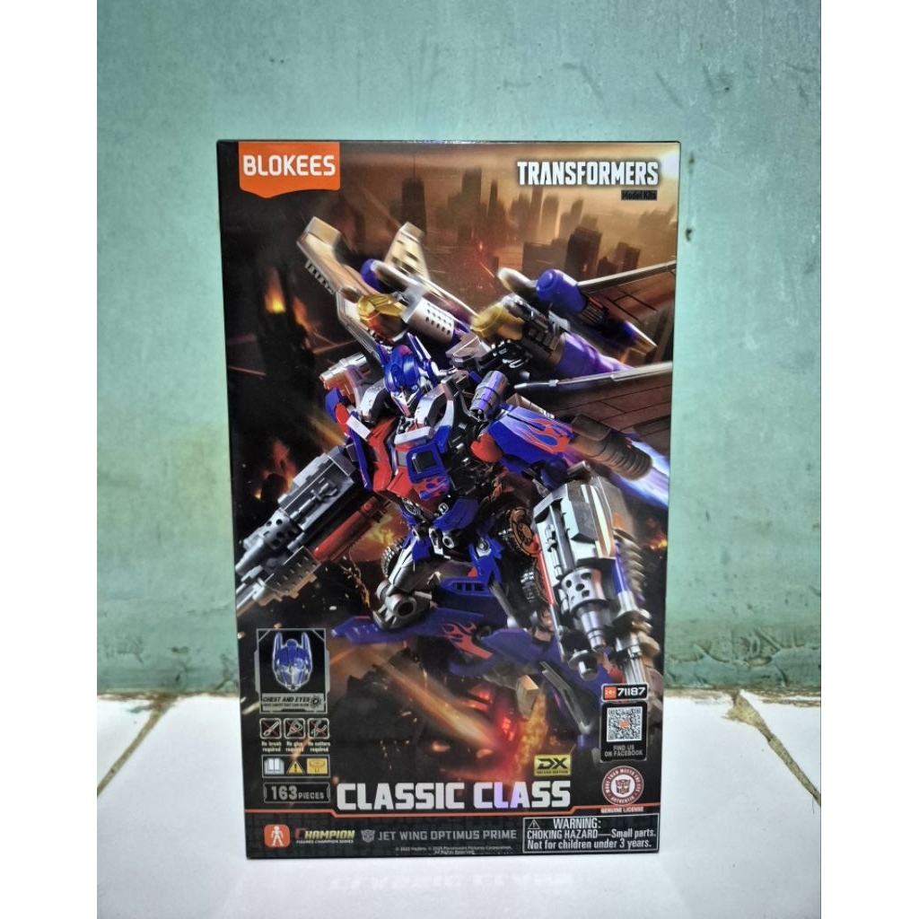 Blokees Transformers Classic Class Optimus Prime Jetwing