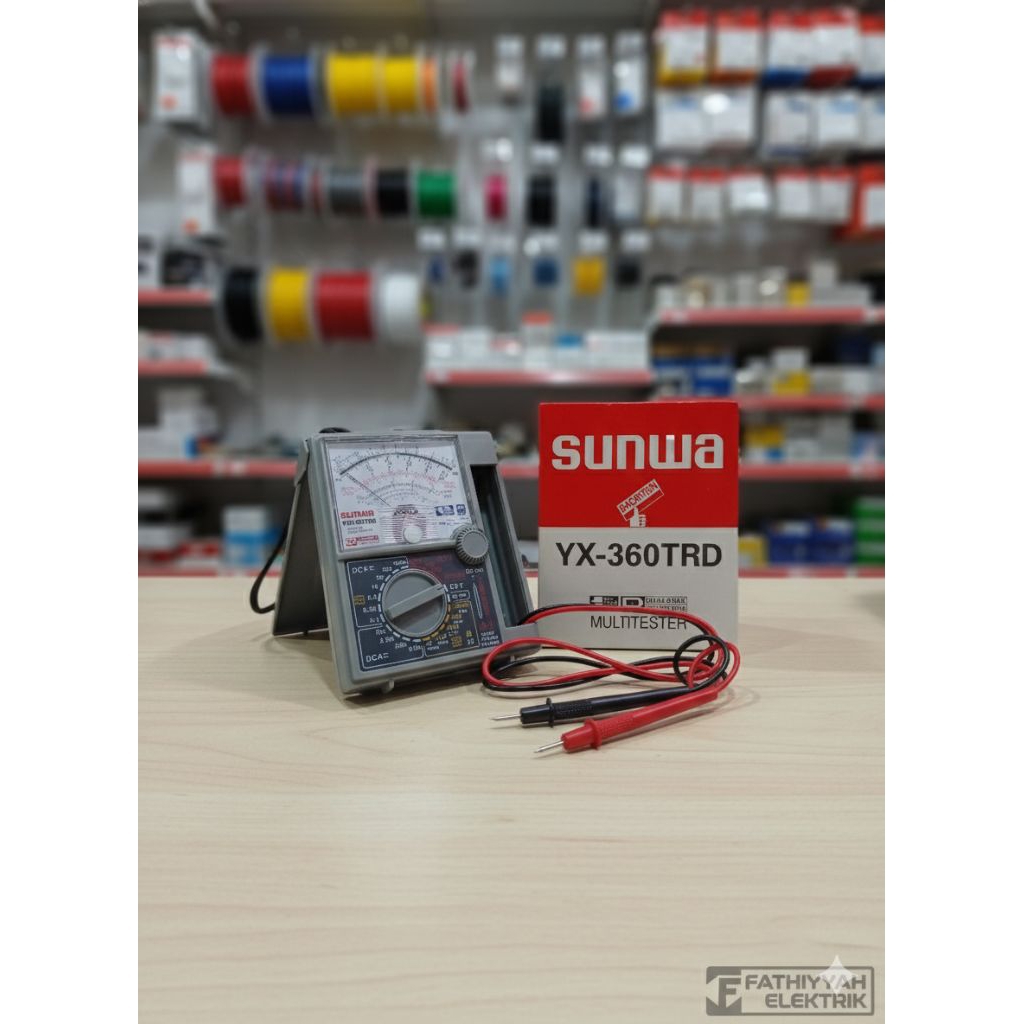 Alat ukur listrik multitester analog SUNWA YX-360TRD ampere volt ohm meter