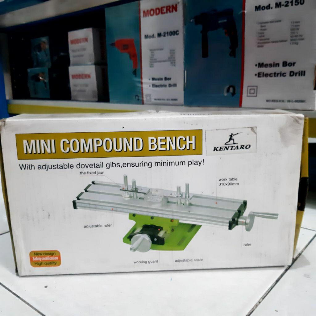 CATOK BOR MINI MILLING KENTARO