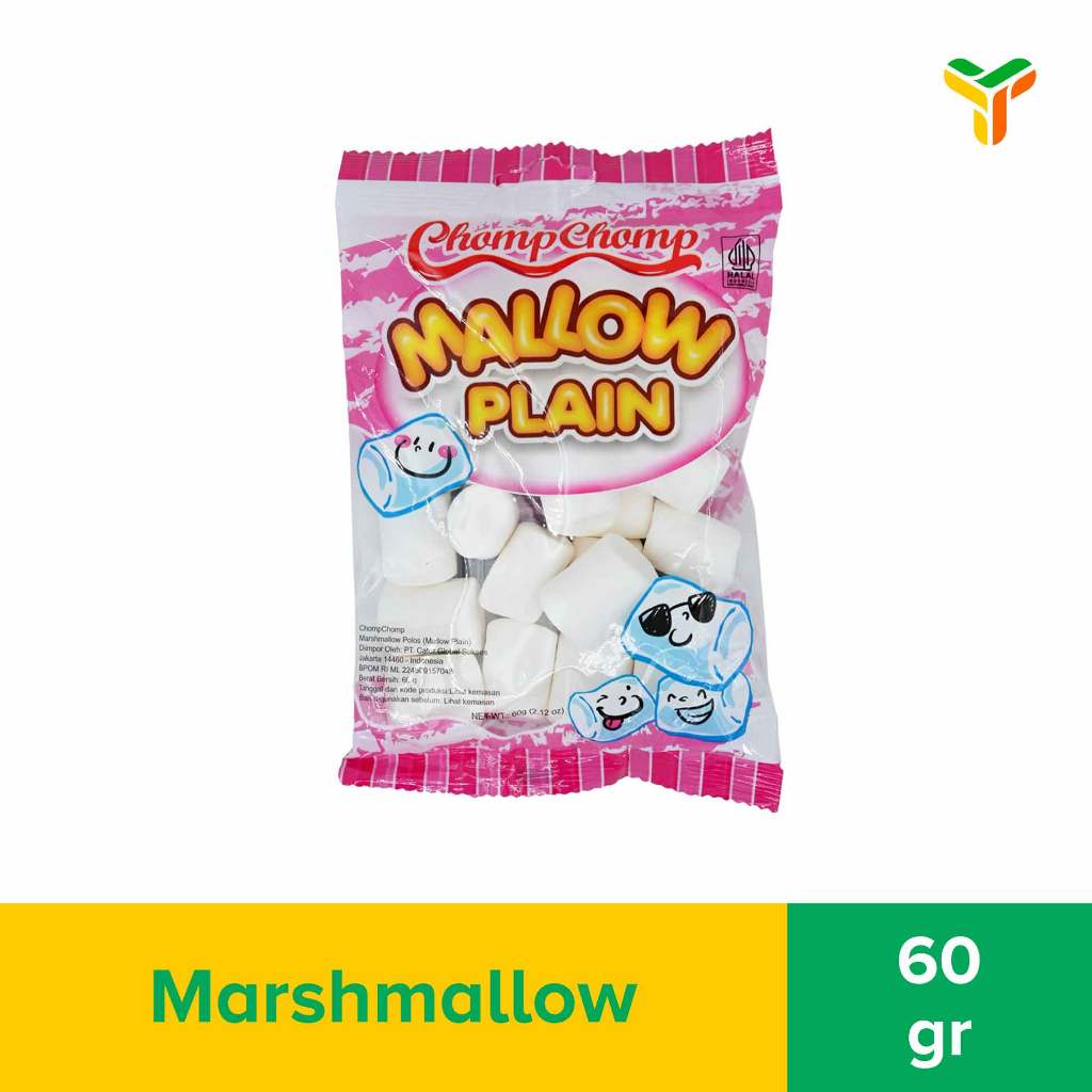 Chomp Chomp Mallow Plain 60 Gram