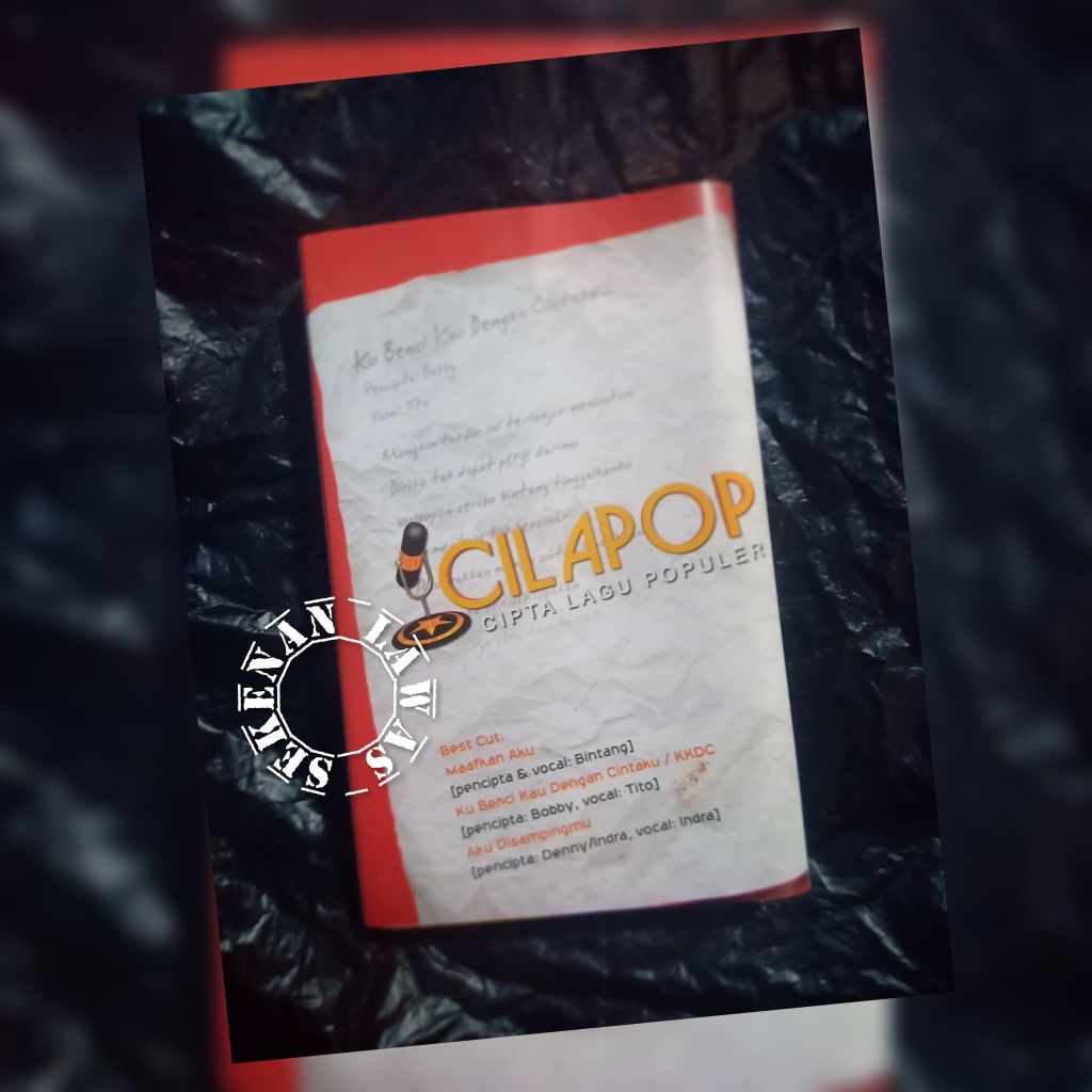 Kaset Cilapop Cipta Lagu Populer / Ada Debut Naga Lyla/ Ada Band (Mulus)