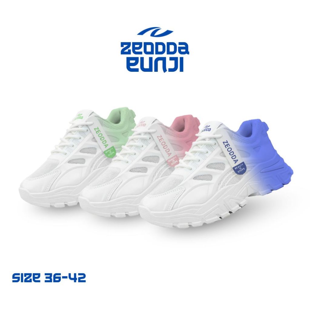 Zeodda Eunji Sepatu Sneakers Wanita Casual Sport Training Shoes 1033