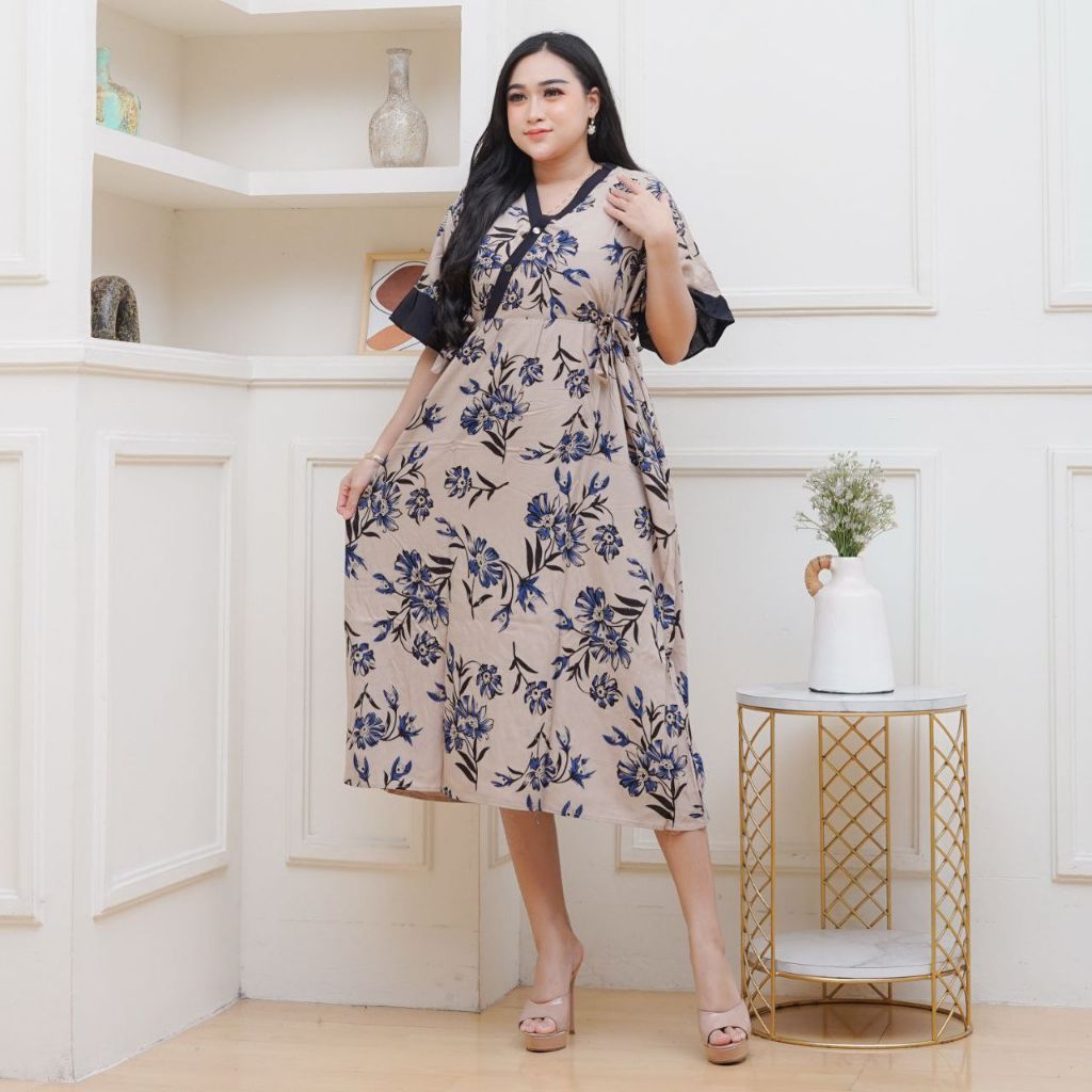 Daster Cibi Jumbo Sakura - Daster Cibi Jumbo Motif Sakura - Daster Jumbo