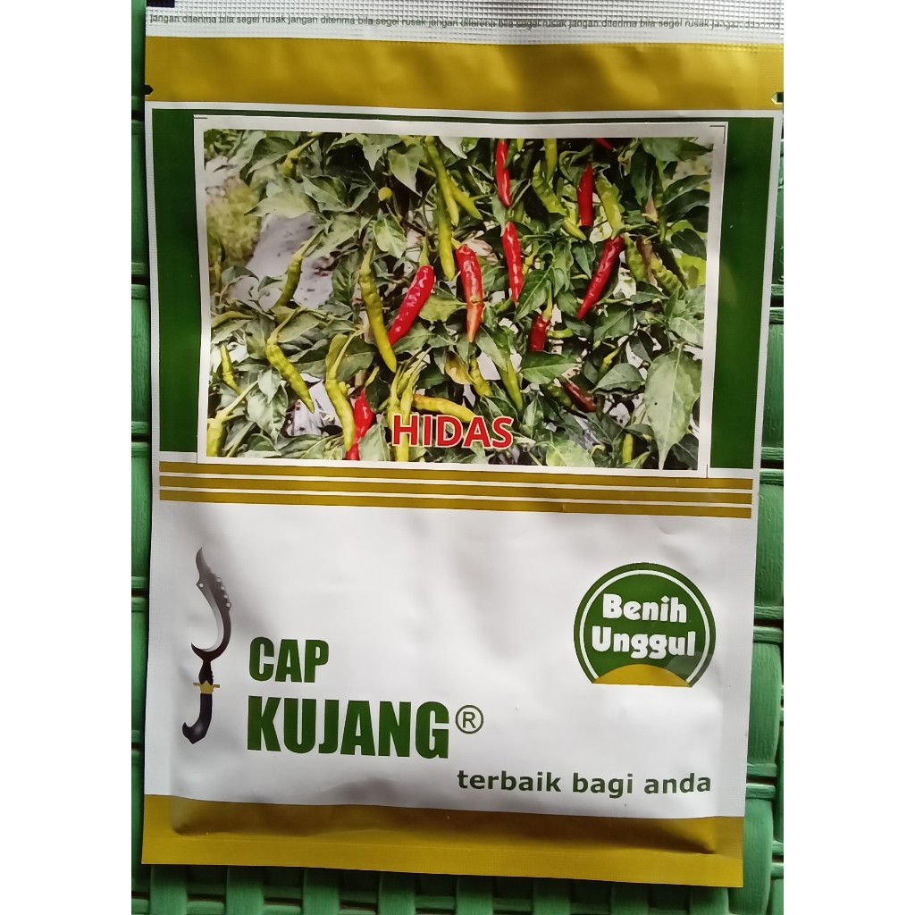 Benih Cabe Rawit Hijau HIDAS 10gr Tahan Virus