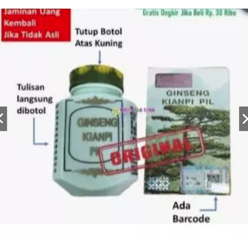 Paling Banyak Dicarii - ( Kianpi 100% Original Asli ) NSCO Kapsuma (Ginseng Kianpi Pil) 60 Kapsul