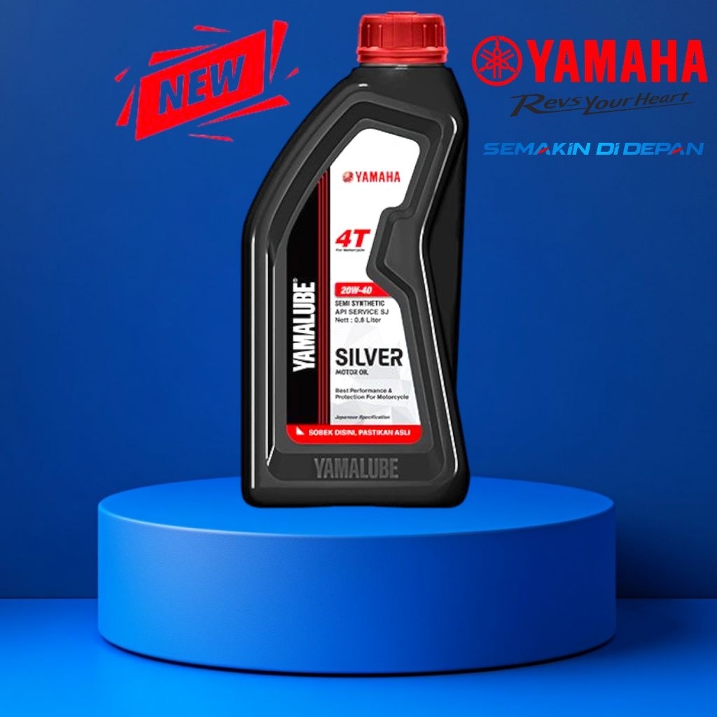 Oli Yamalube Silver Oli Motor Bebek Yamaha 800ml