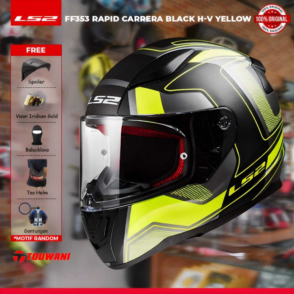 HOT PRICE HELM LS2 FULL FACE FF353 CARRERA