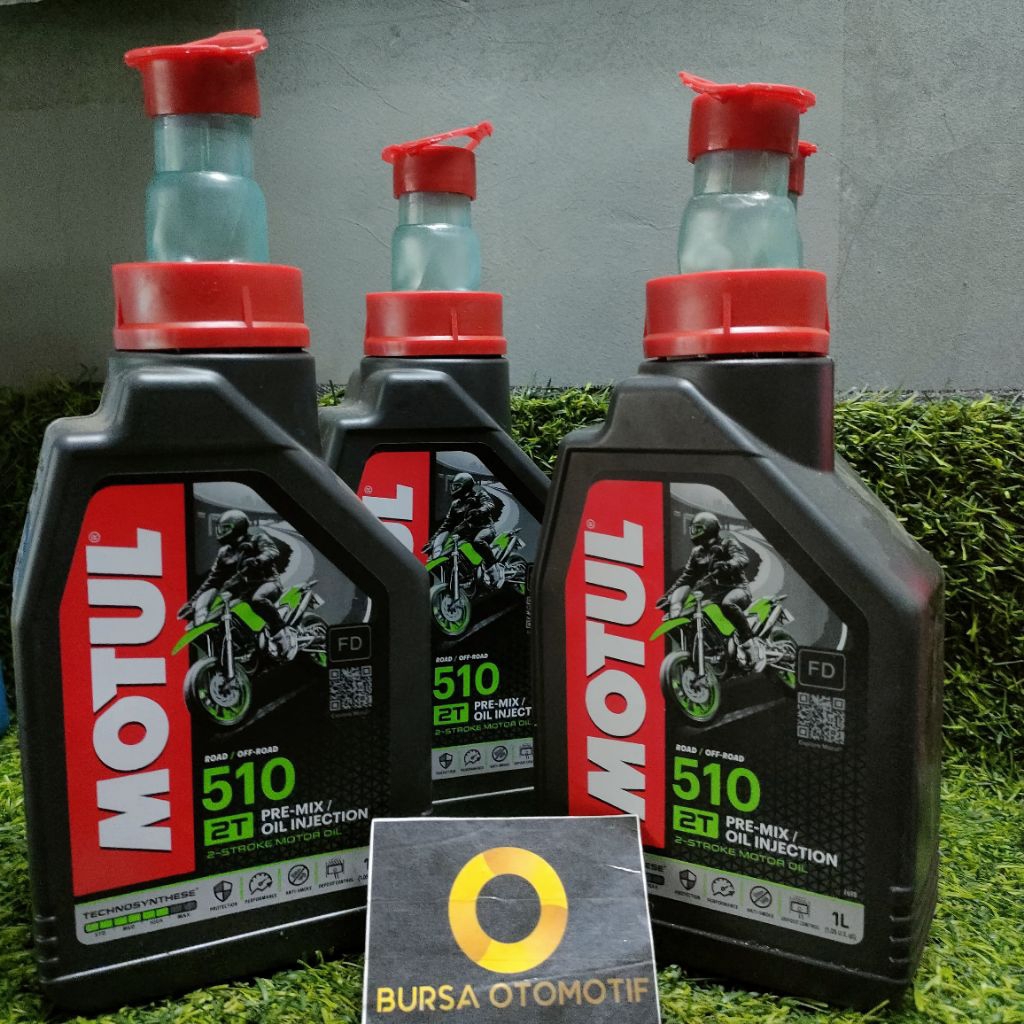 BOTOL BEKAS OLI SAMPING MOTUL 2T