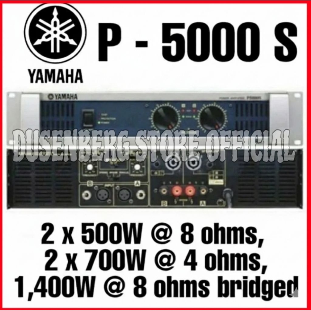 Power Amplifier Yamaha P 5000 S Power Yamaha P5000s