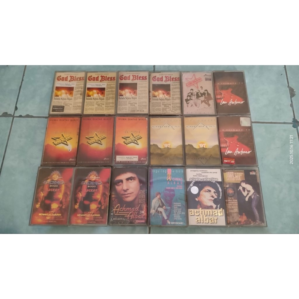 kaset Godbless Gong 2000