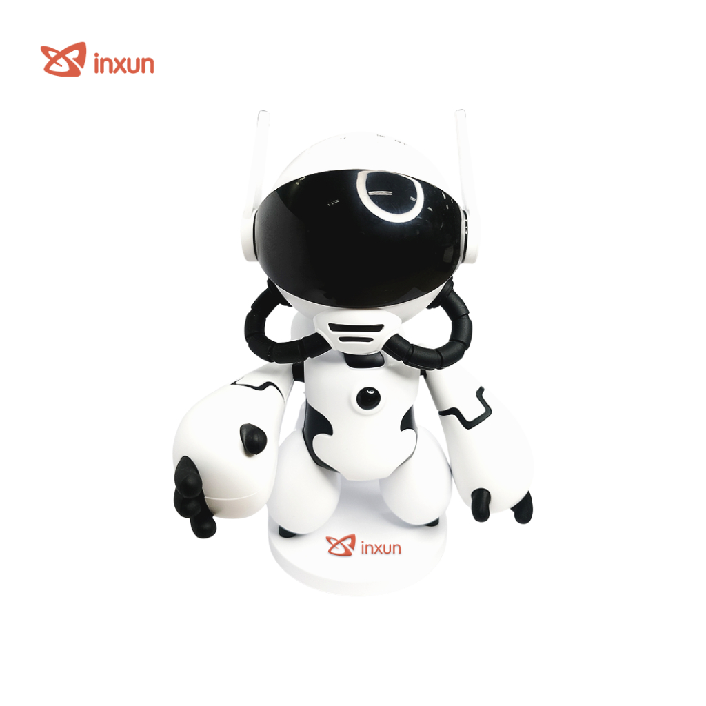 CCTV ROBOTIC KAMERA PINTAR INDOOR MEJA CONNECT WIFI DENGAN KARTU MEMORI