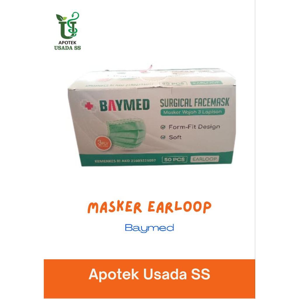 MASKER EARLOOP BAYMED