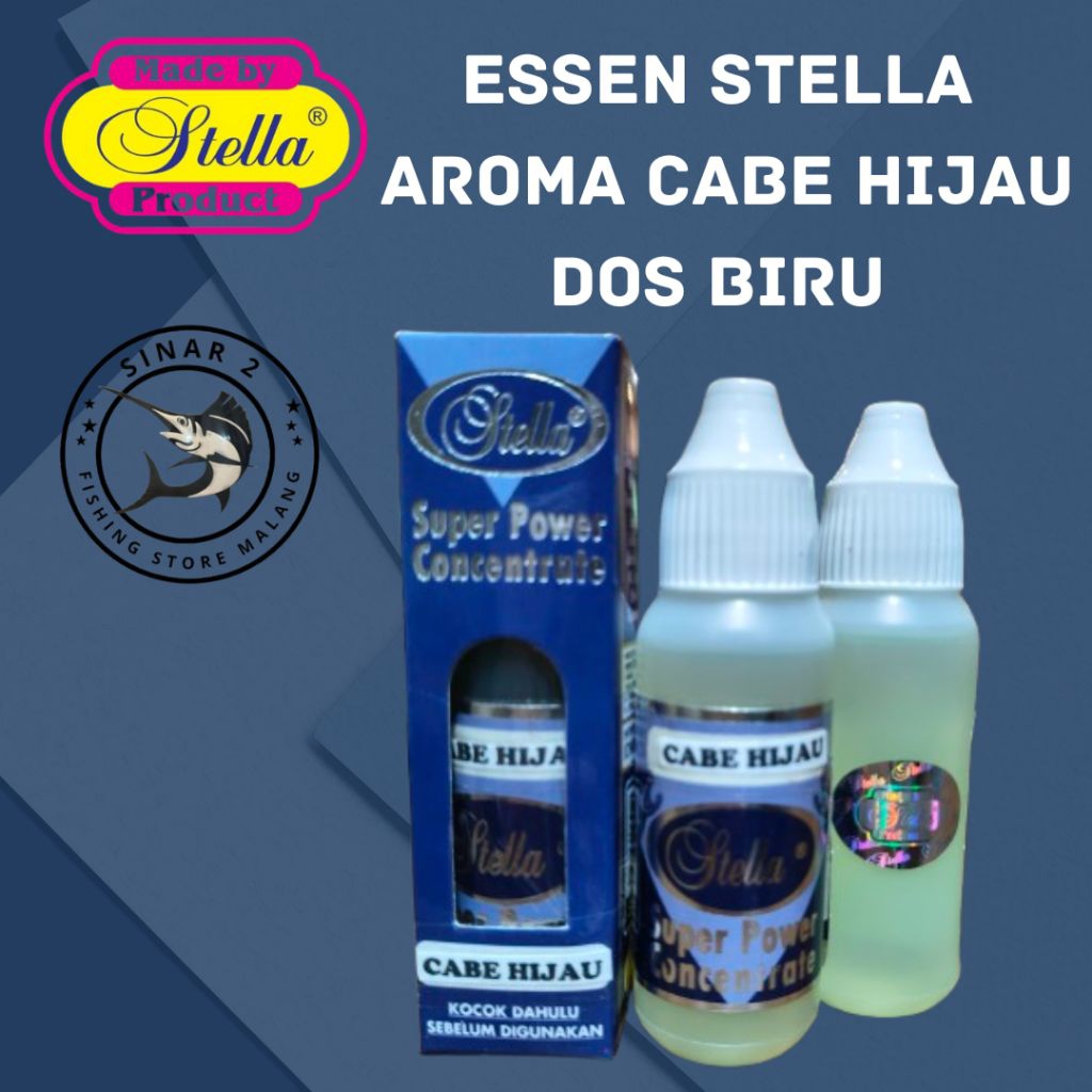 Essen Stella Dos Biru Aroma Cabe Hijau Premium 30 ml