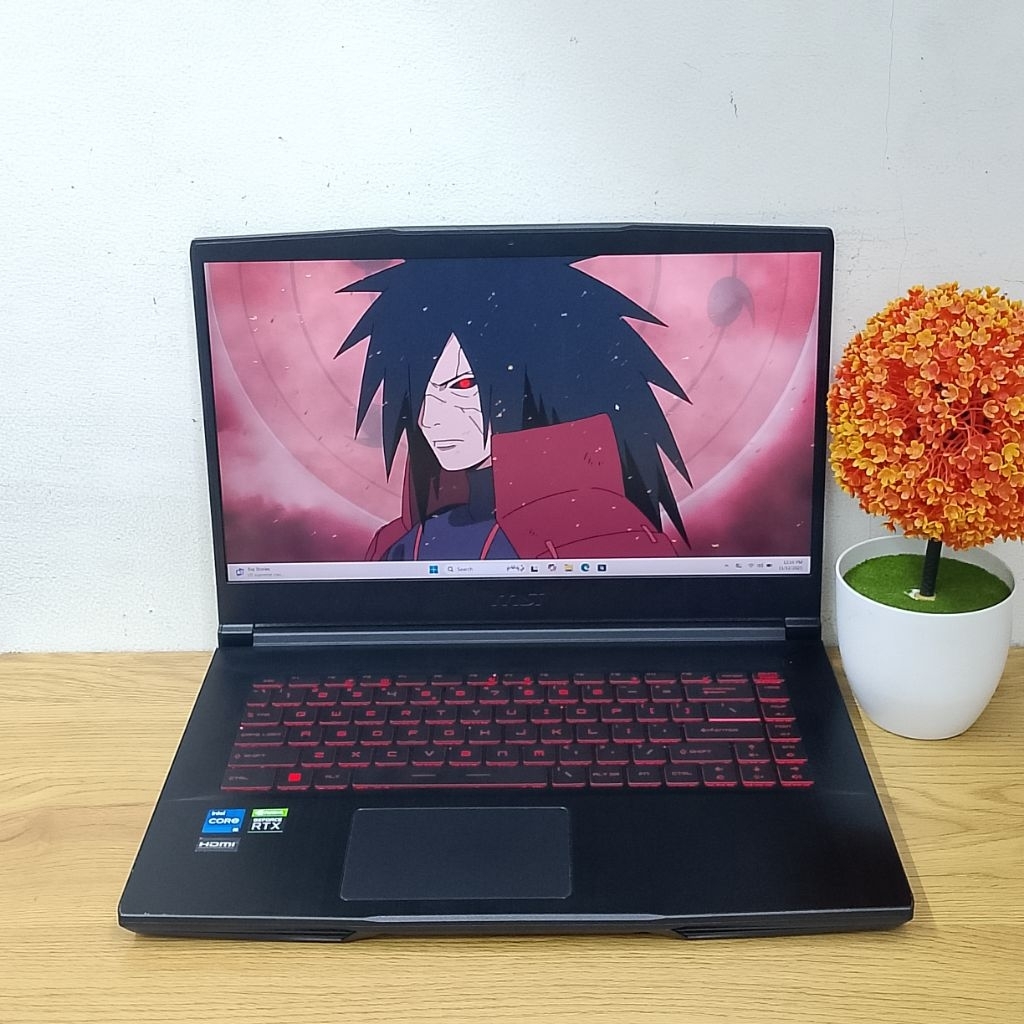 Laptop Second MSI GF63 THIN 11UC Intel Core i5 Gen11 Vga Nvidia GeForce RTX 3050 Ram8GB/Ssd512GB
