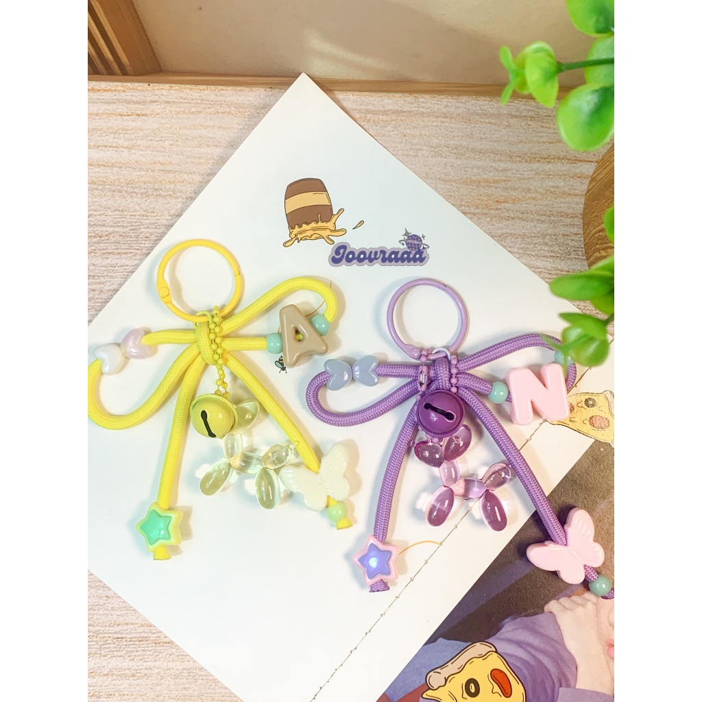 gantungan tas custom nama/gantungan kunci nama