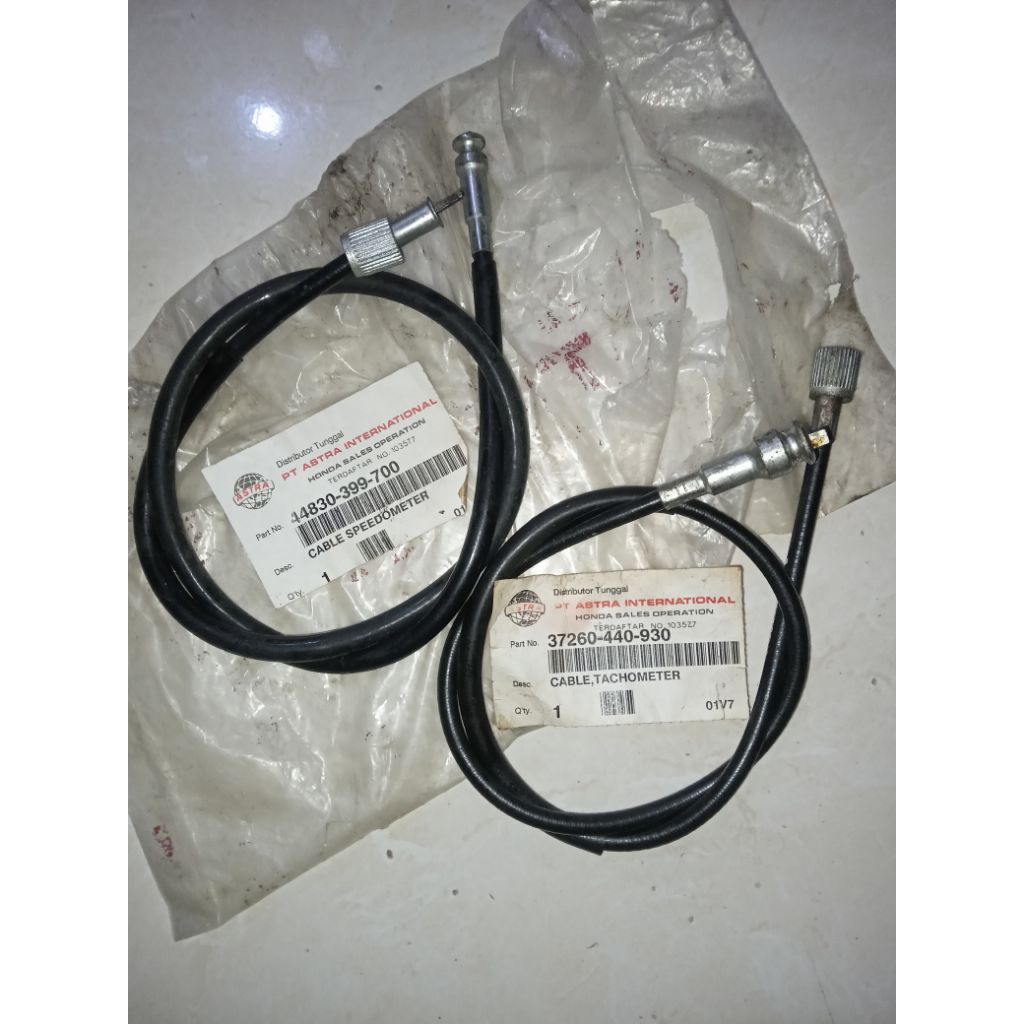 kabel rpm tachometer kabel km spido speedometer honda gl glk gl100 gl125 original baru