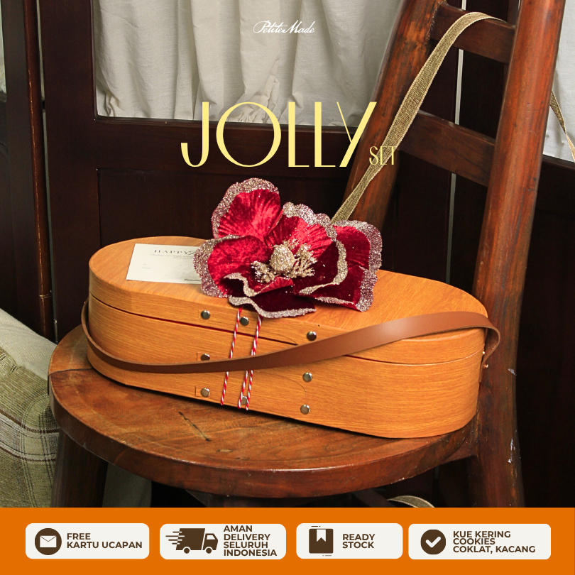 PETITE MADE - Jolly & Festive Iconic Box - Hampers Natal - Christmas Hampers Cookies 2025