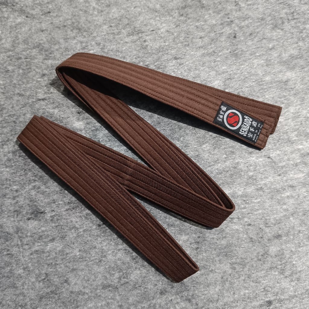 Sabuk Coklat Beladiri Polri / Sabuk Coklat Judo Polri / Sabuk Coklat Beladiri