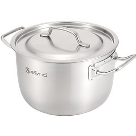 Panci Saus Stainless / Panci Masak Stenlis / Panci Zebra / Panci Sup Kuah / Sauce Pot ESTIO PRO