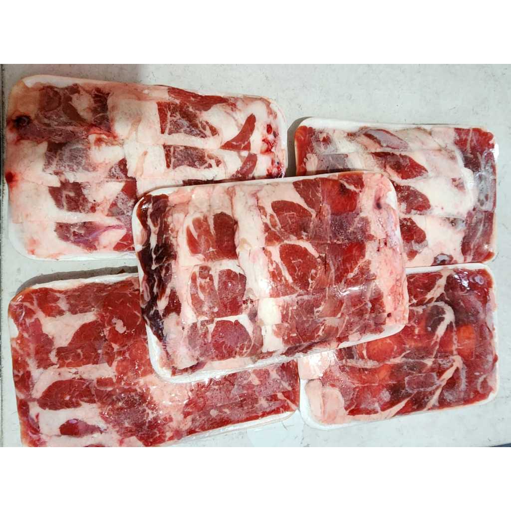 Daging Slice Yoshinoya Daging Fillet Daging Sapi Slice