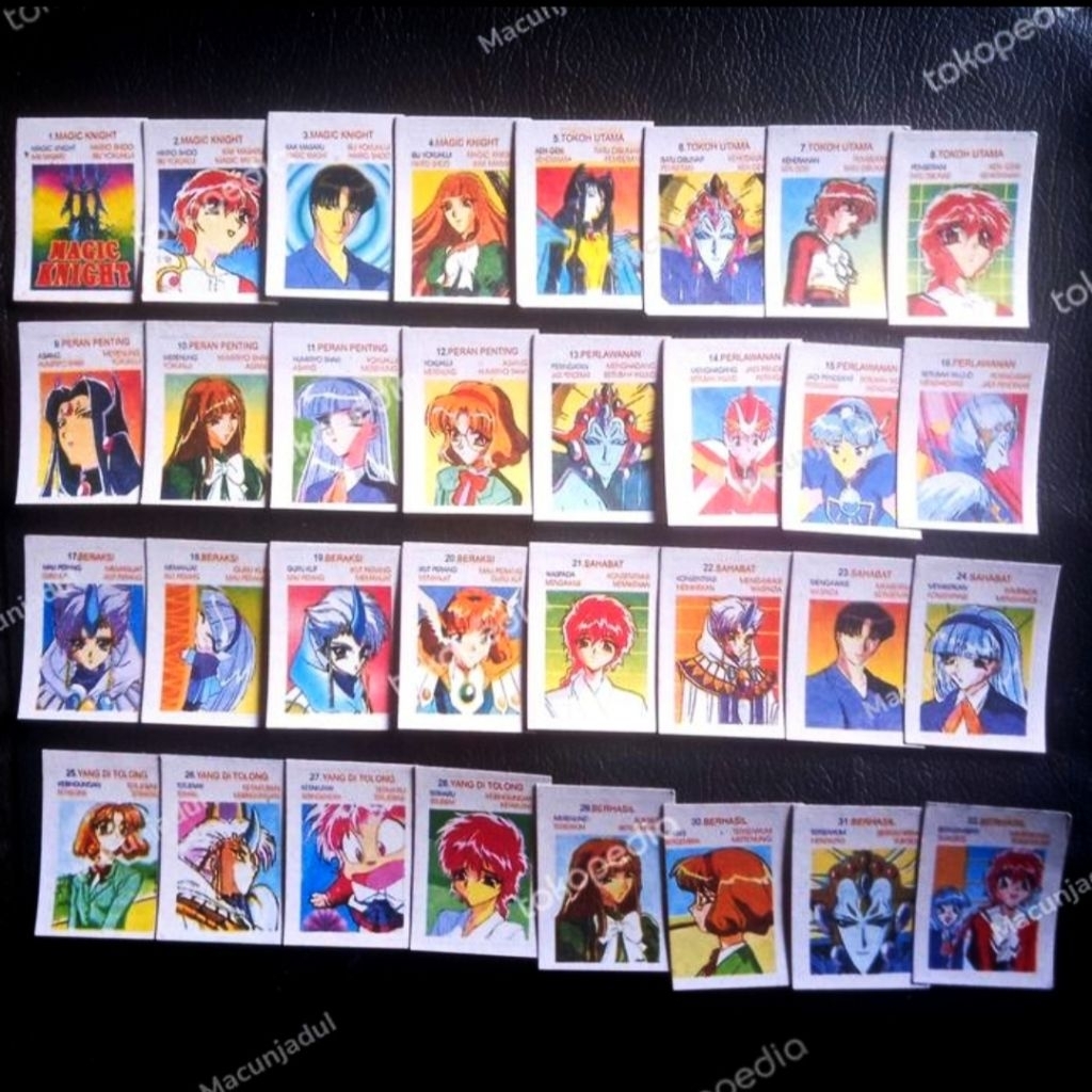 KWARTED KECIL MAGIC KNIGHT, KWARTED JADUL, GAMBARAN JADUL, UMBUL JADUL, MAINAN JADUL, MAINAN NOSTALG