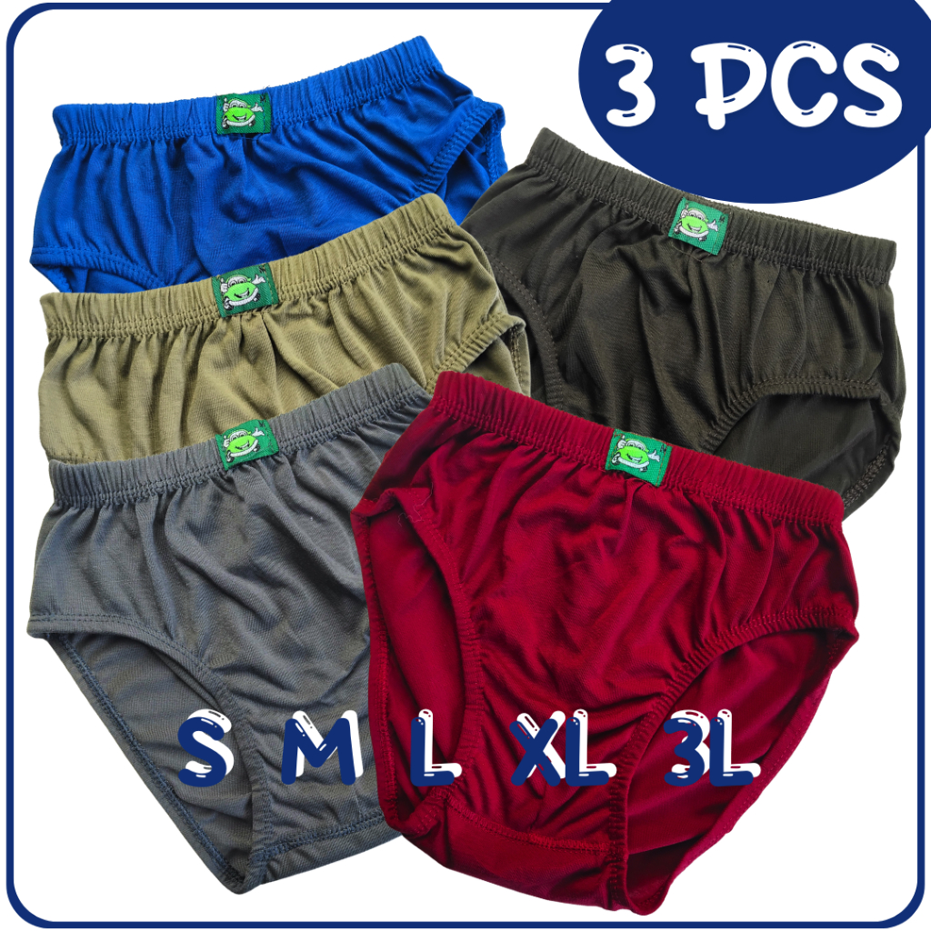 3 Pcs Celana Dalam Anak LABEL Celana Dalam Anak Laki Laki - Random Warna OEMAH DALEMAN99