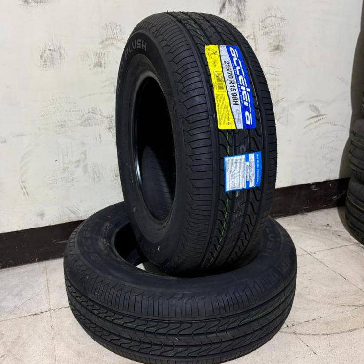 BAN MOBIL MEREK ACCELERA ECO PLUSH UKURAN 215 70 R15 TUBELESS MURAH ATAU UKURAN 215/70 R15