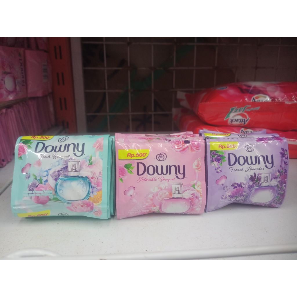 Downy Sachet 12x8ml | Downy Pewangi Pakaian 12x8ml 500.an