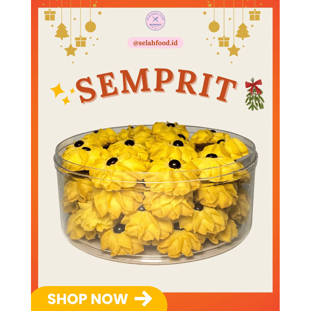 Semprit Toples (Aneka Kue Kering) 600 gr